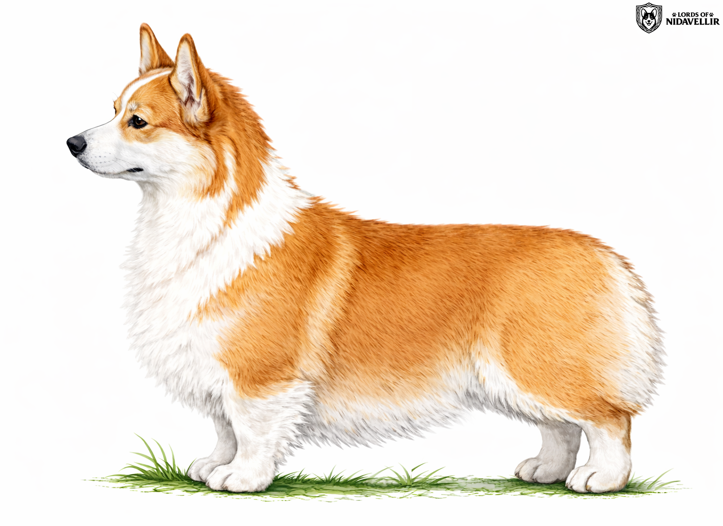 Prawidłowe umaszczenie rude – przykład